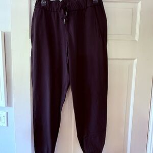 lululemon athletica Black Sweatpants Tapered Joggers